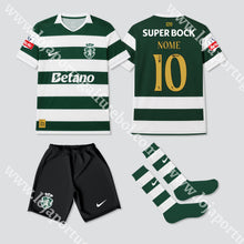 Carregar imagem no visualizador da galeria, NOVO KIT CRIANÇA PRINCIPAL SPORTING CP 26/27
