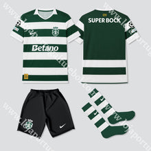 Carregar imagem no visualizador da galeria, NOVO KIT CRIANÇA PRINCIPAL SPORTING CP 26/27

