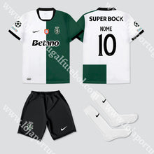 Carregar imagem no visualizador da galeria, NOVO KIT CRIANÇA STROMP SPORTING CP 25/26

